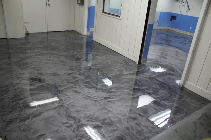 1447534792 epoxy floor glossy grey garage floor diy epoxy floor basement on pinterest epoxy floor